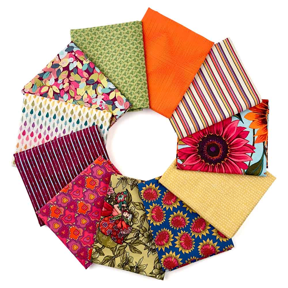 Fat Quarter 10-Piece Surprise Pack – Keepsake Quilting