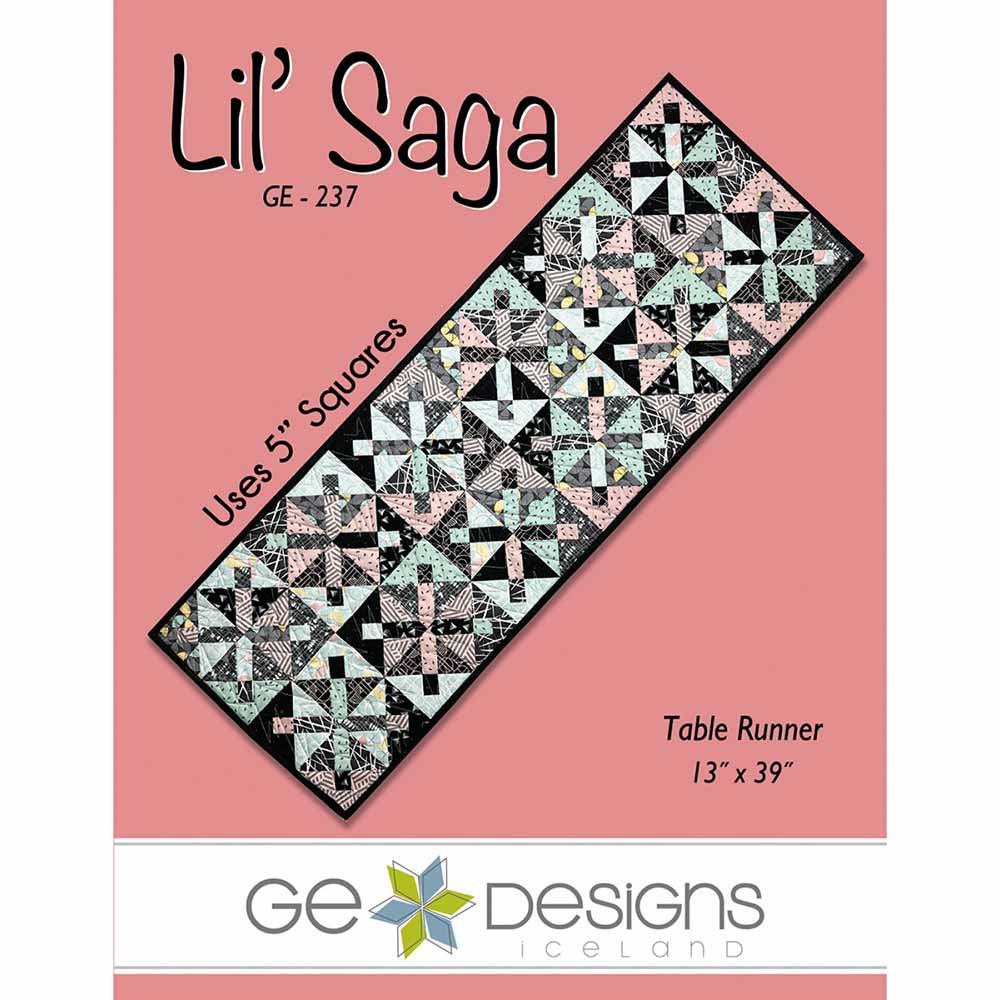 Lil' Saga Table Runner 13" x 39" Pattern Keepsake Quilting