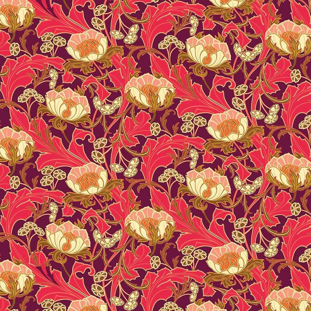 Wild Abandon Raspberry  by Heather Bailey main image 0