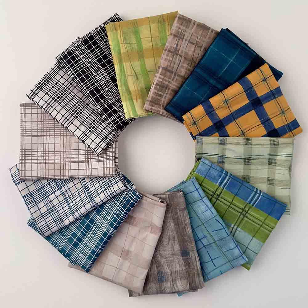 The Plaid One by Marcia Derse - Windham Fabrics - Fat Quarter Bundle ...