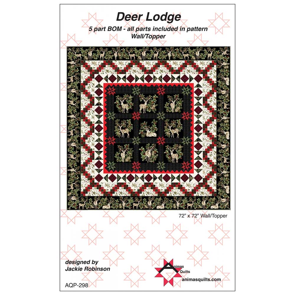 Deer Lodge 5 Part BOM Pattern Keepsake Quilting