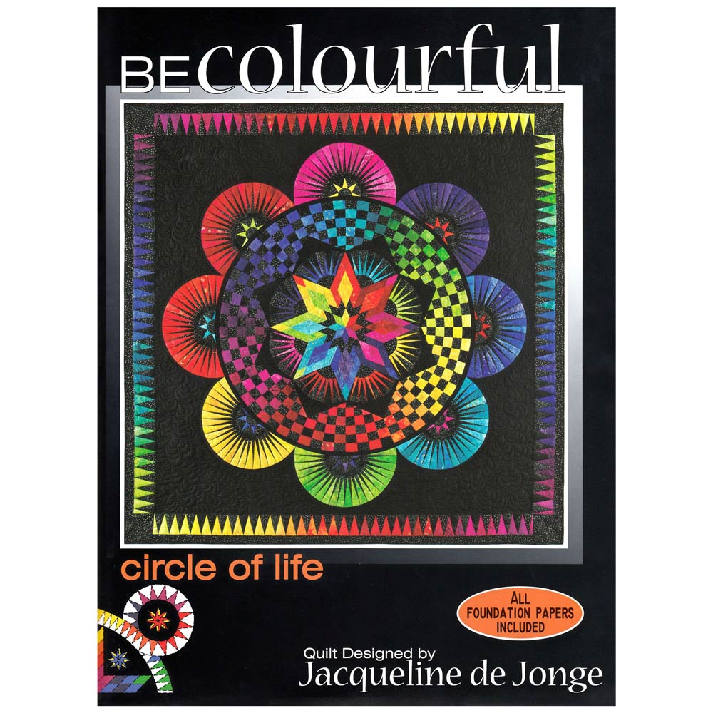 Circle of Life Paper - Jacqueline de Jonge of BeColourful - Pattern ...