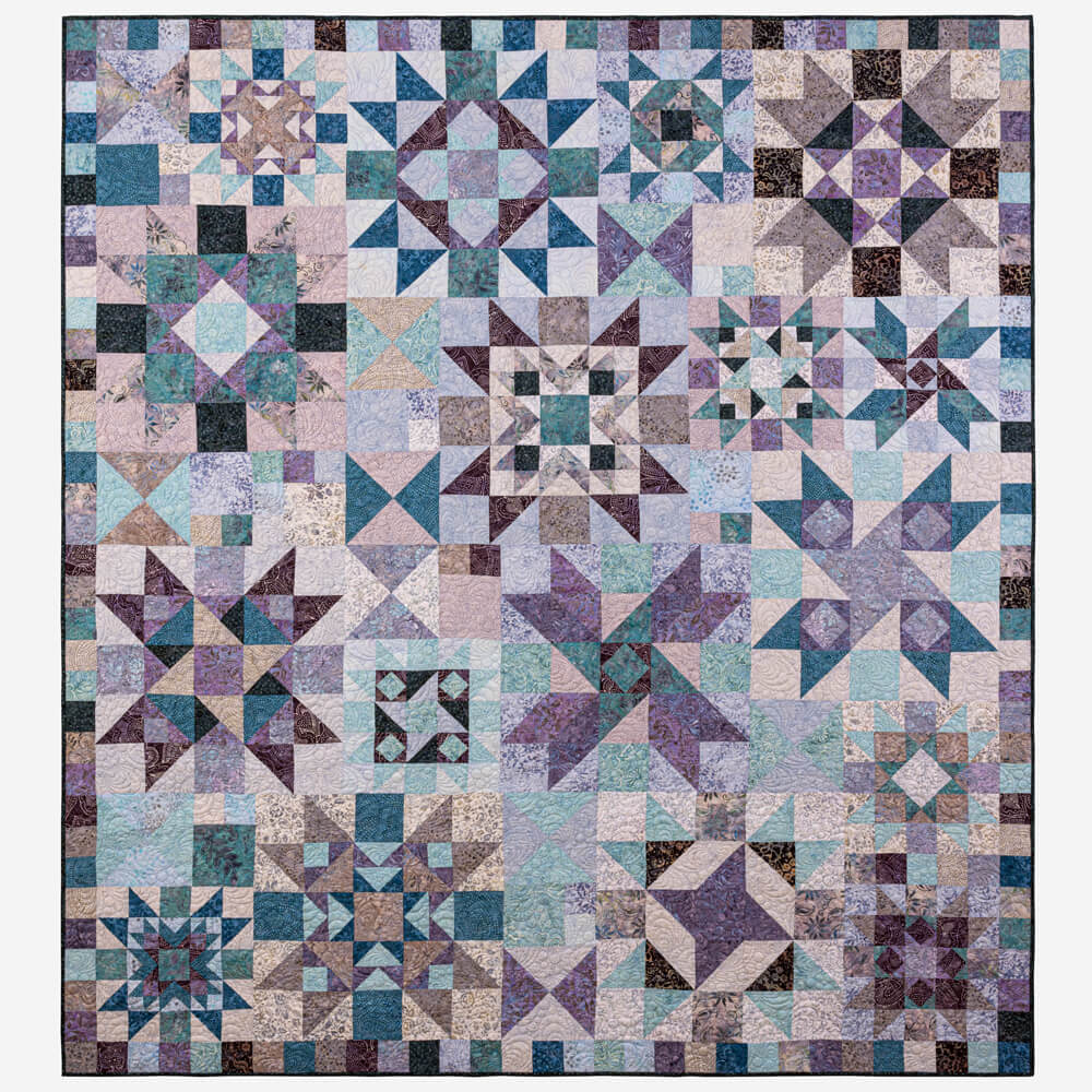 Tonga Mountain Meadow BOM Month 9 Keepsake Quilting