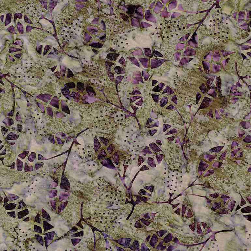 Fig Leaves Batik Fabric By The Yard – Keepsake Quilting