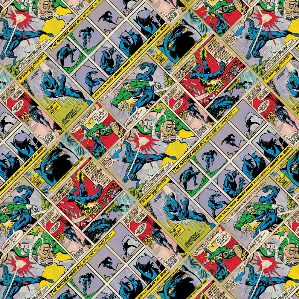 Camelot Fabrics Spiderman Comic Cotton Fabric