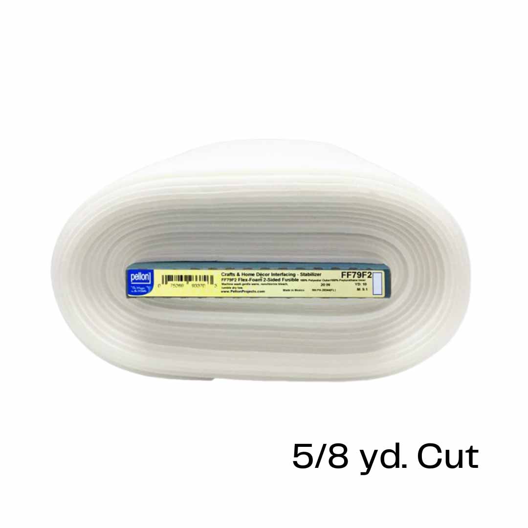Pellon FlexFoam 2Sided Fusible Fabric Stabilizer Off White 5/8 Y