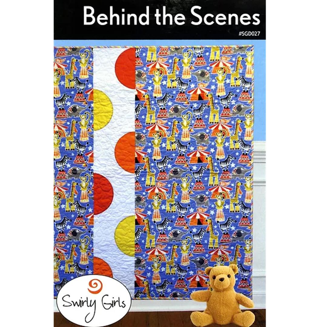 Behind The Scenes Swirly Girls Sweet Ride Laundry Basket Quilts