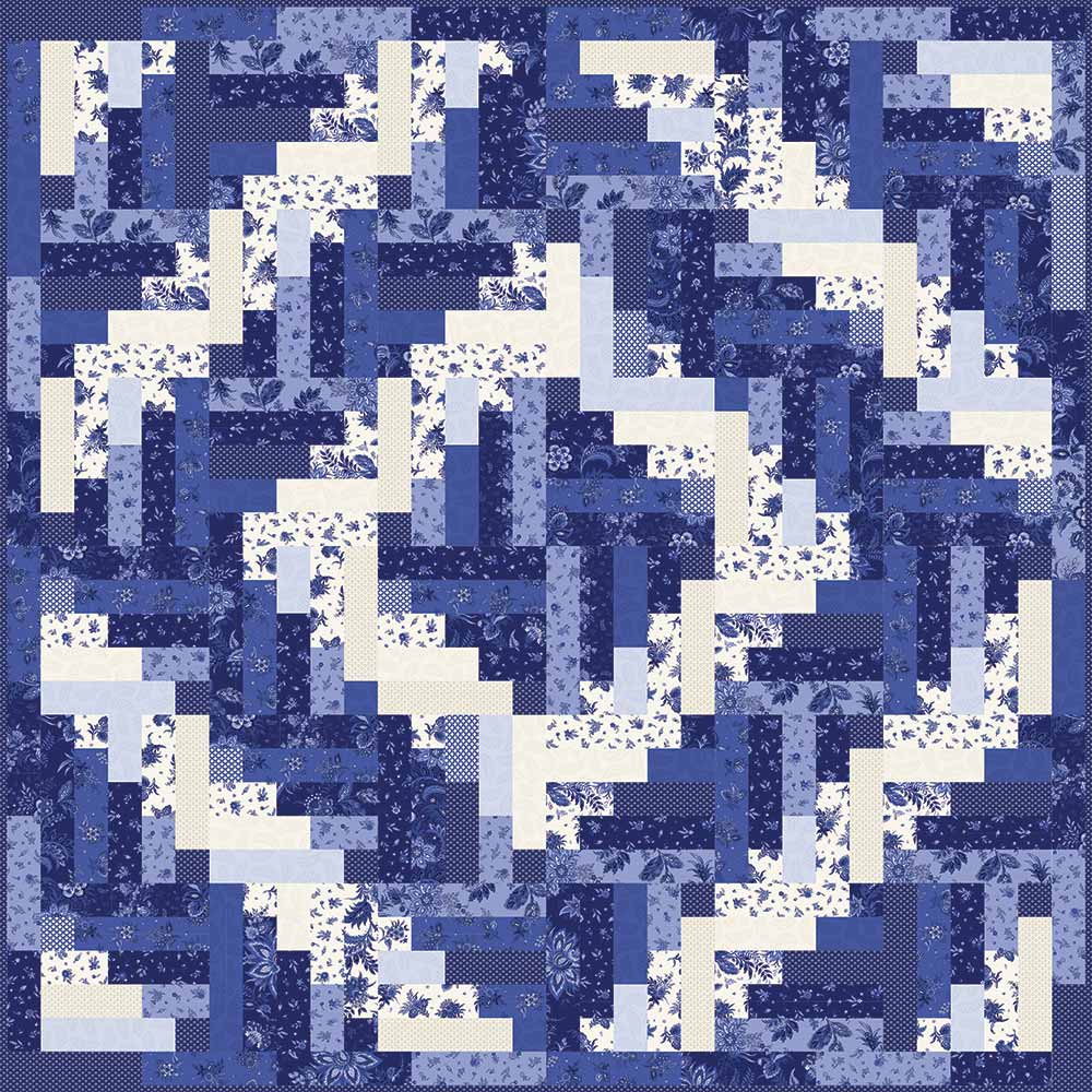 Hey Day - Villa Rosa Designs - Azulejos Batiks - Robert Kaufman - Kit –  Keepsake Quilting