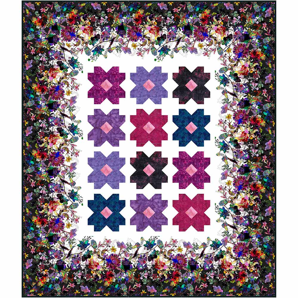 Blooms - Needle in a Hayes Stack - Pattern – Keepsake Quilting