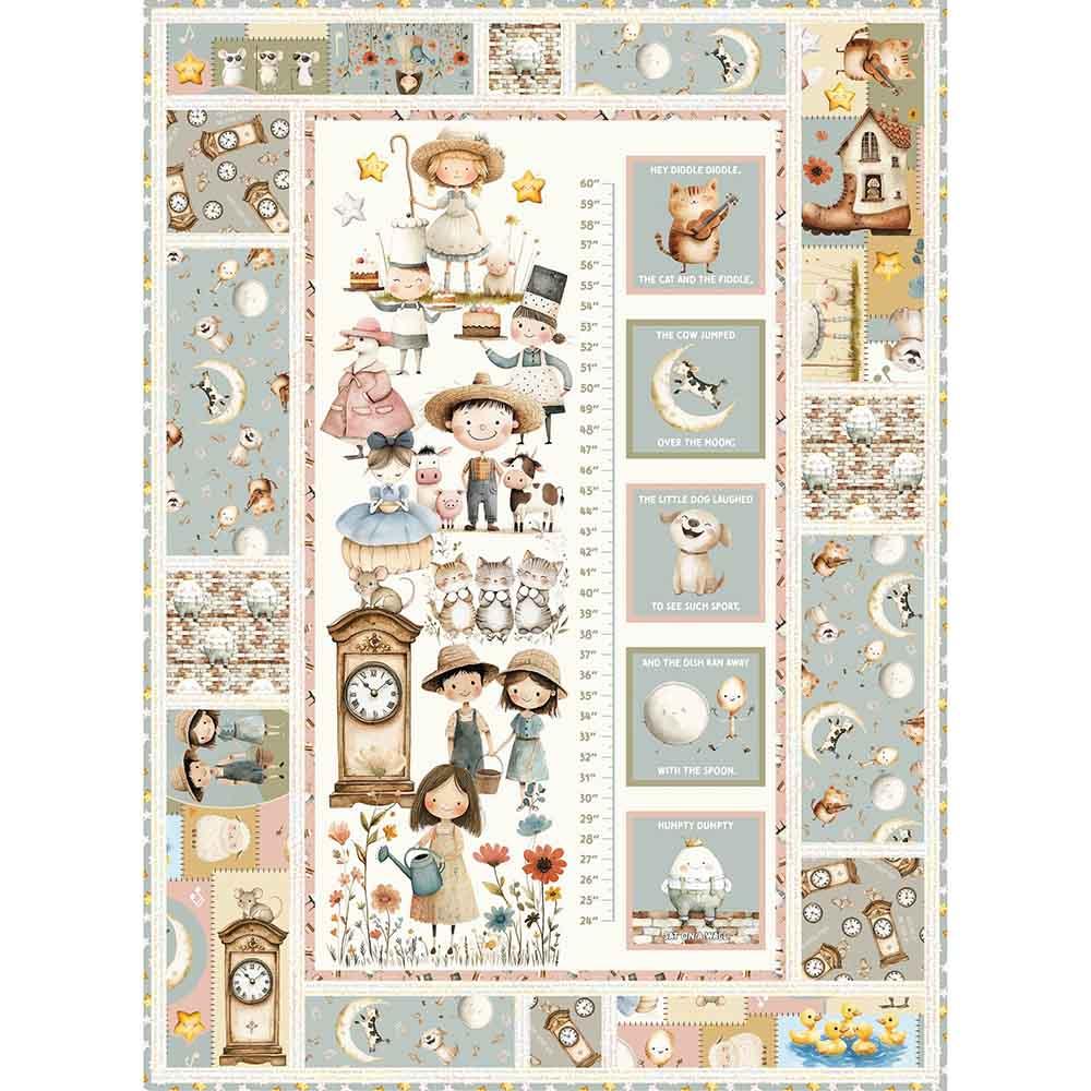 Message Board Growth Chart - Jill Boyd - Nursery Rhyme Time by Oleande ...