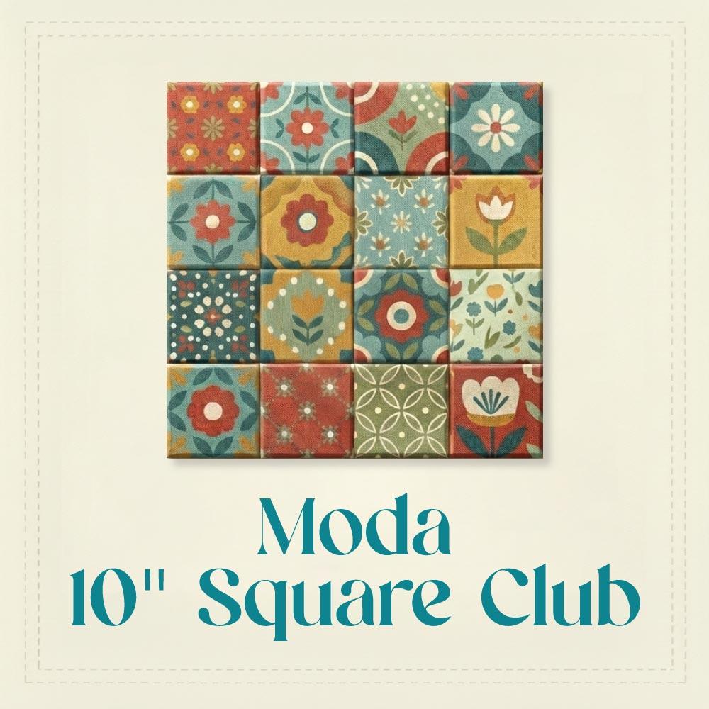 Moda 10" Square Club Keepsake Quilting Moda 10" Square Club Keepsake Quilting