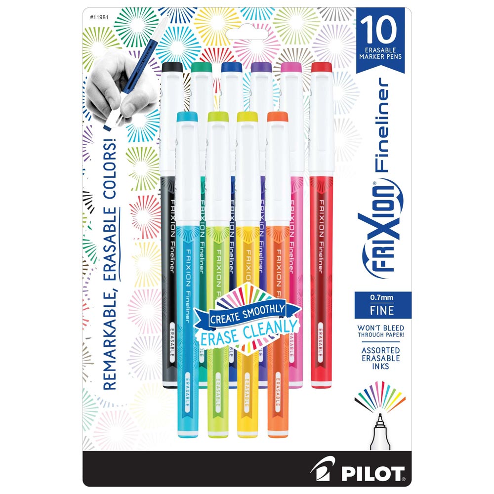 Frixion Fine Point 0.7mm Clicker Fabric Pen — Quilt Beginnings