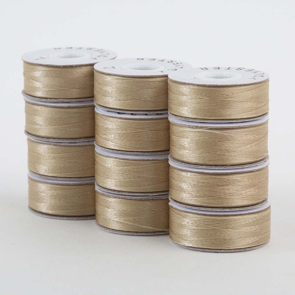 SuperBobs Polyester Bobbin 12pk L-Style Beach – Keepsake Quilting