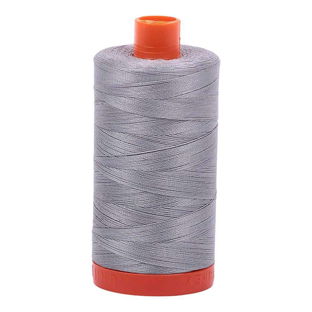 Mist 50wt Aurifil 100% Cotton Mako Thread Large Spool 1,422 yards ...