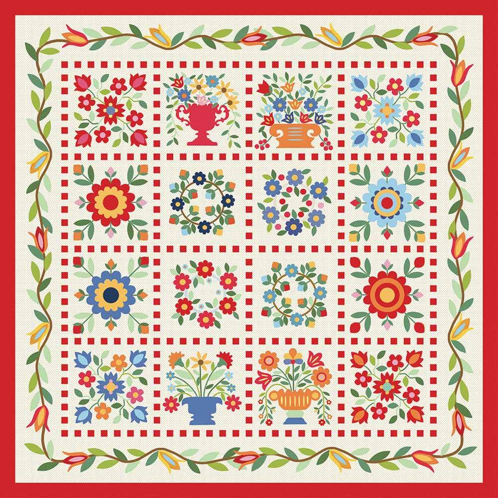Treasure Chest Pindots Pattern – Keepsake Quilting