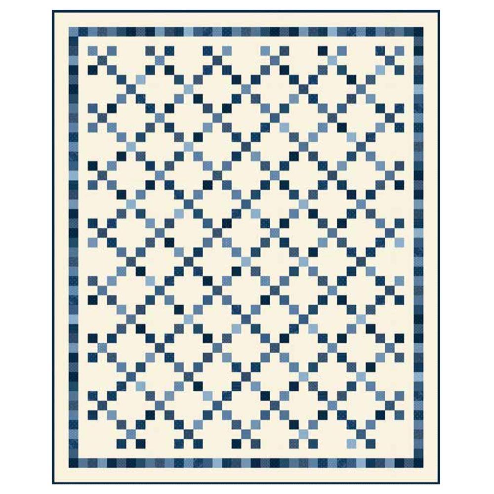 Andover Fabrics - Out of the Blue Quilt pattern - FREE download