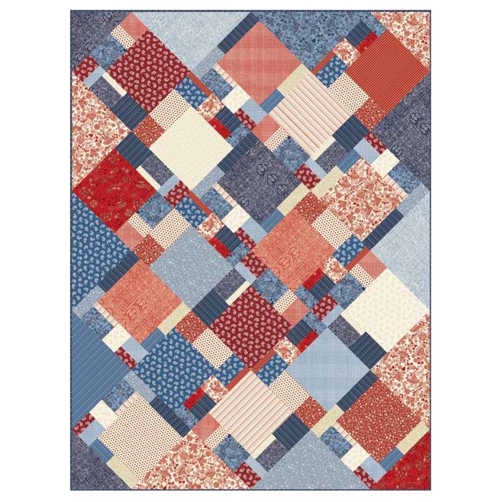Andover Fabrics - Boho Bandanas Quilt Pattern - FREE download