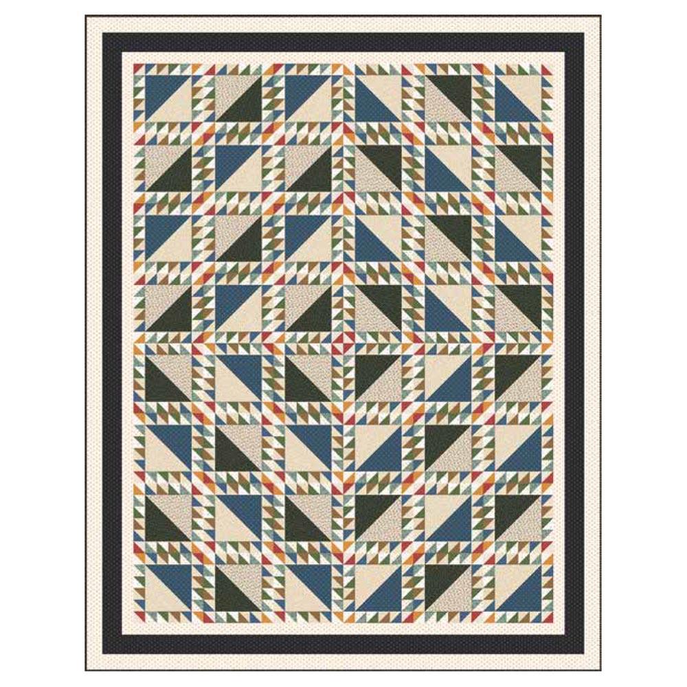 Andover Fabrics - Around the World Quilt pattern - FREE download