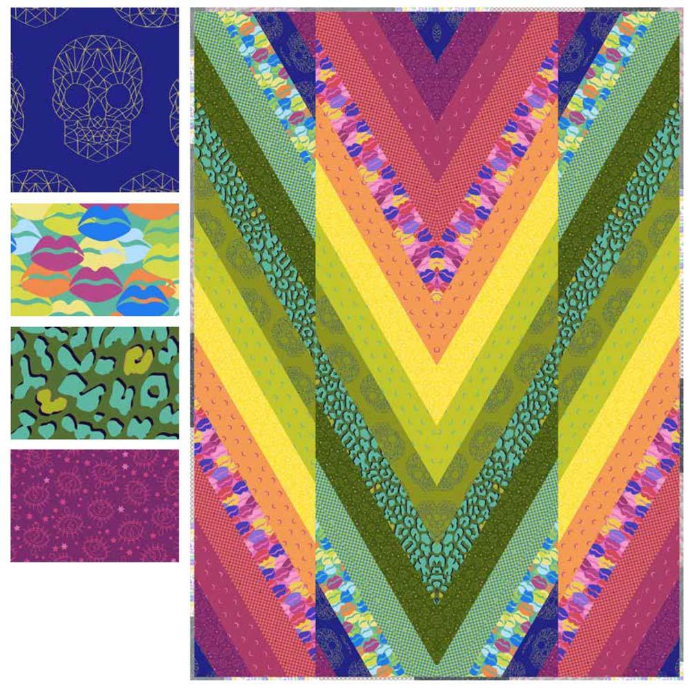 Andover Fabrics - Wildside Quilt Pattern - FREE download