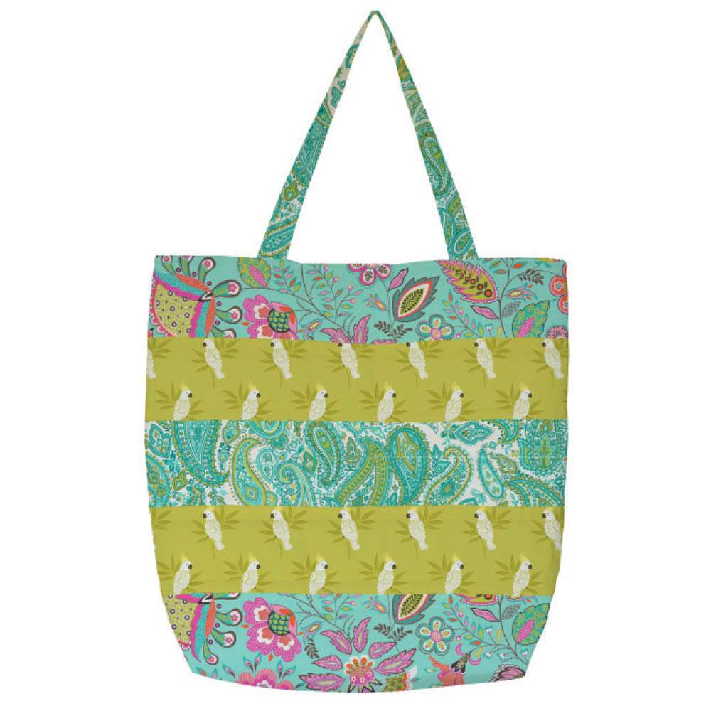 Andover Fabrics - Striped Tote Bag Pattern - FREE download