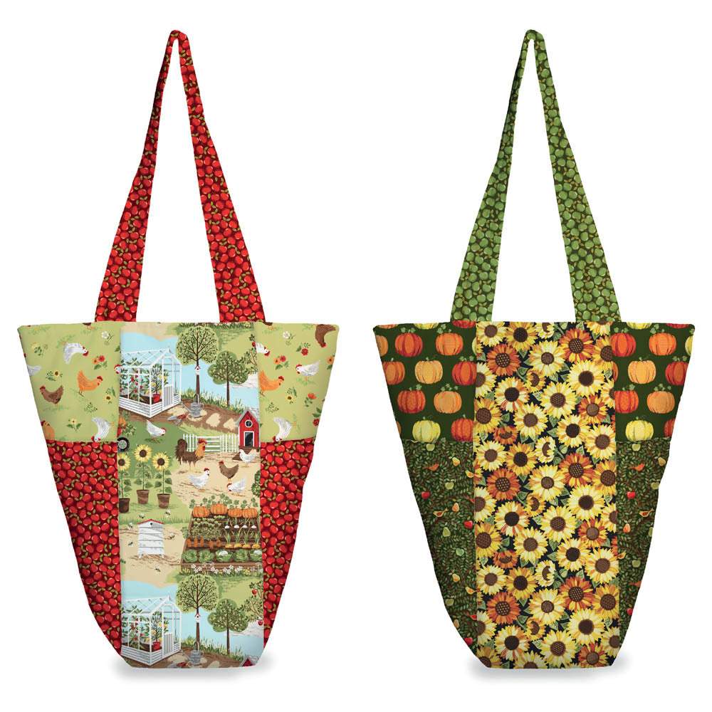 Andover Fabrics - Shopper's Tote Bag Pattern - FREE download