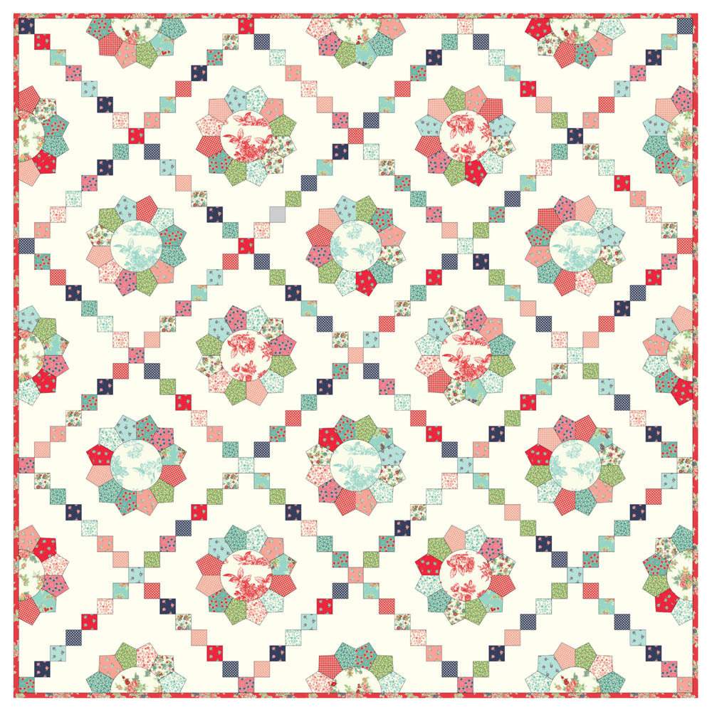 Andover Fabrics - Katie Jane Quilt Pattern - FREE download