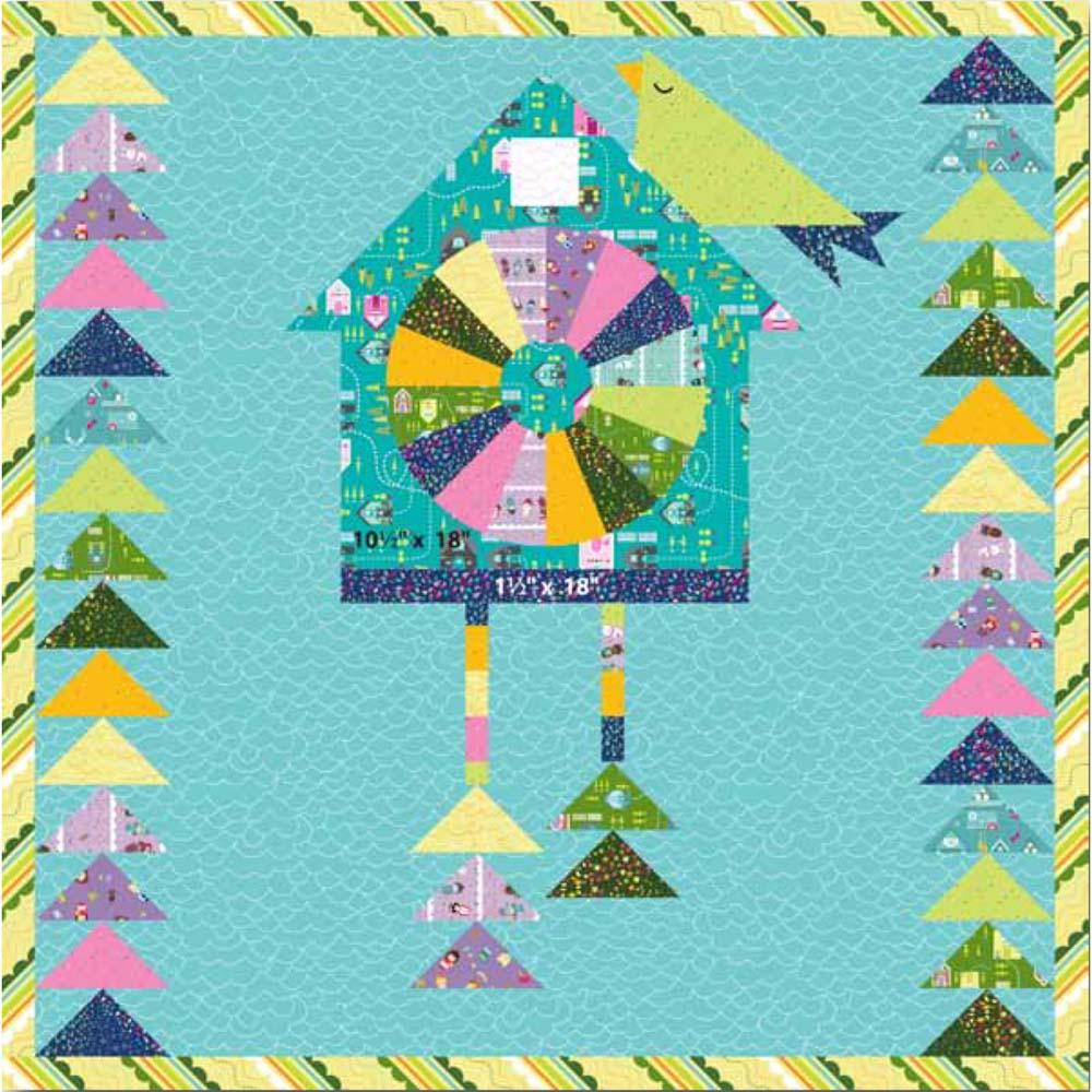 Andover Fabrics - Cuckoo Clock Quilt Pattern - FREE download