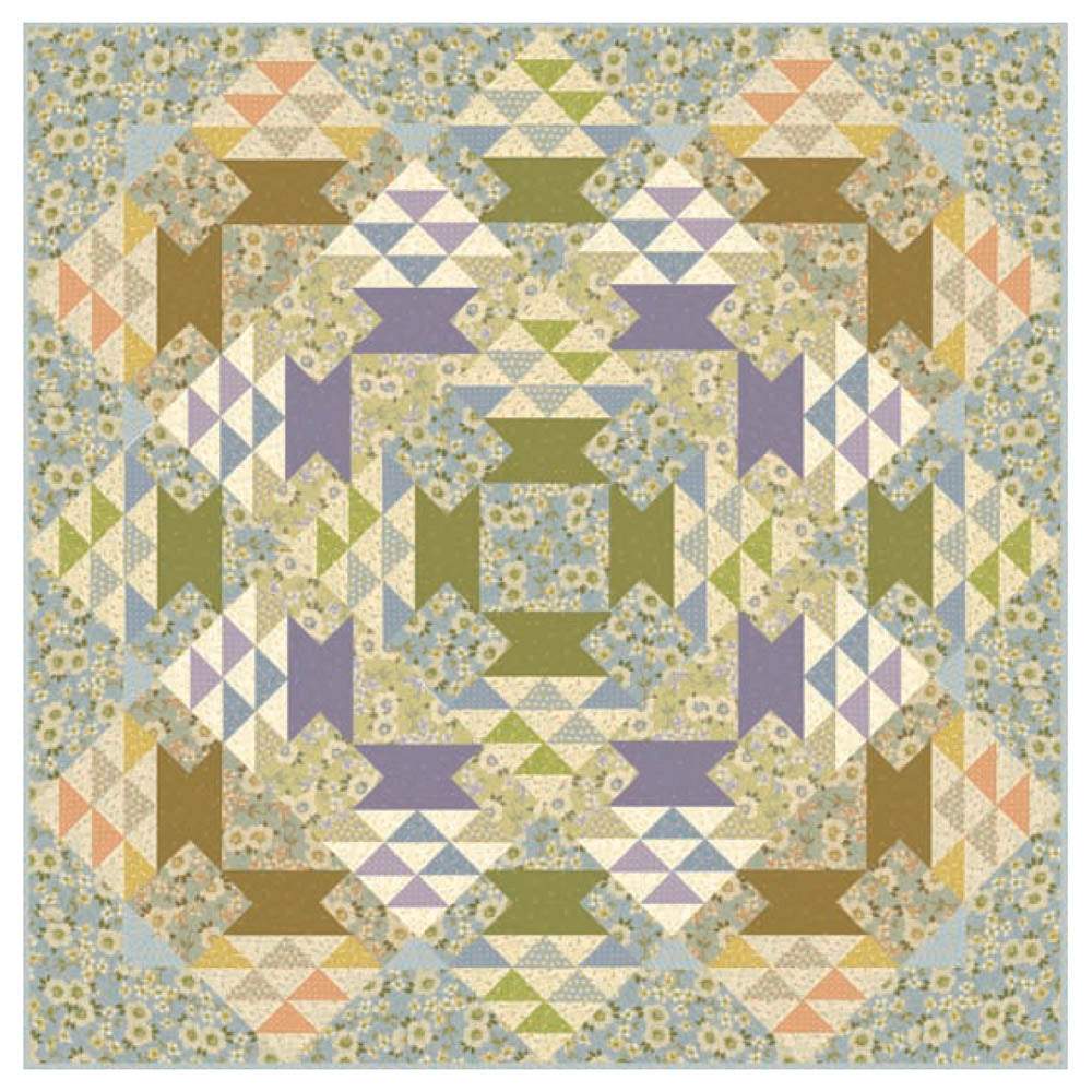 Andover Fabrics - Blossom Lane Quilt Pattern - FREE download