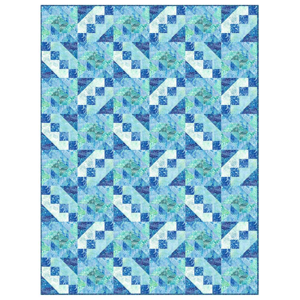 Anthology Fabrics - Waterways Quilt pattern - FREE download