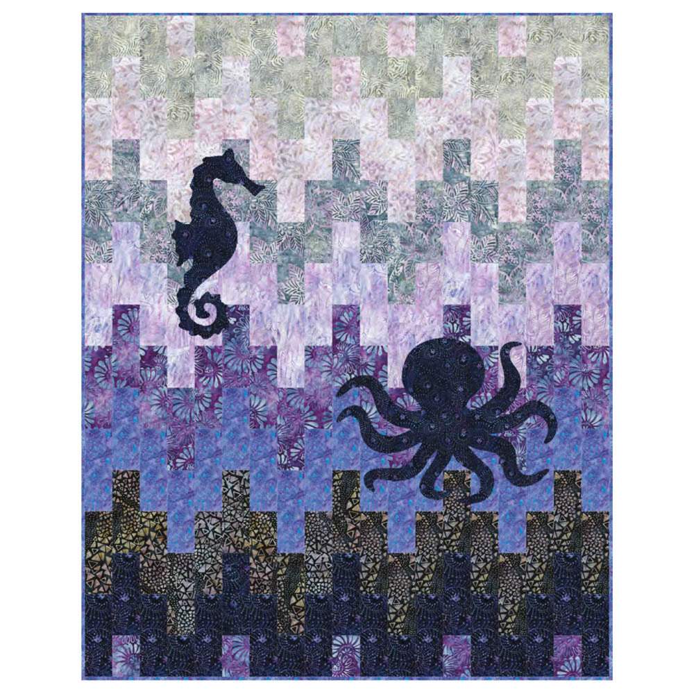 Anthology Fabrics - Under The Sea Quilt pattern - FREE download