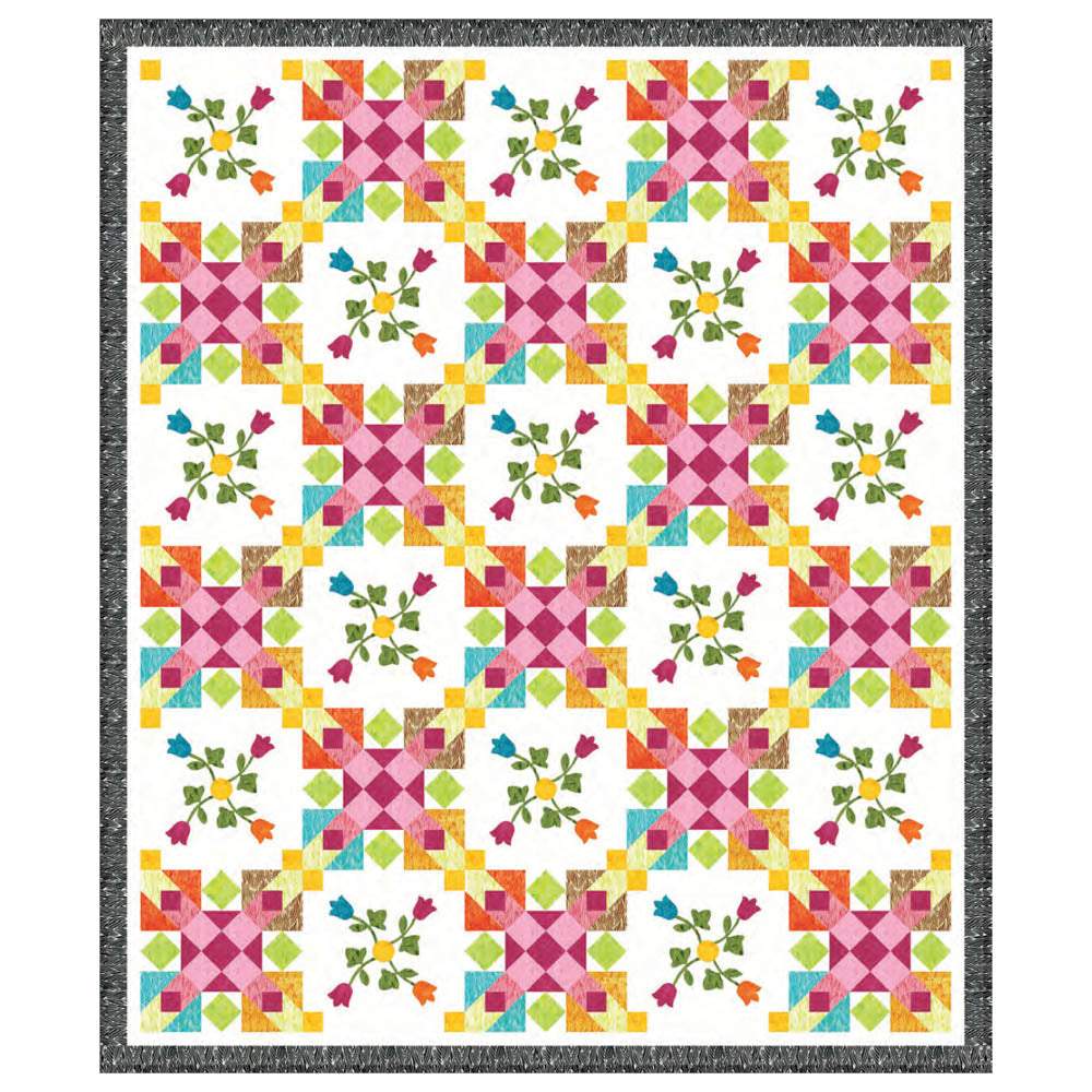 Anthology Fabrics - Sugar is Sweet Quilt pattern - FREE download