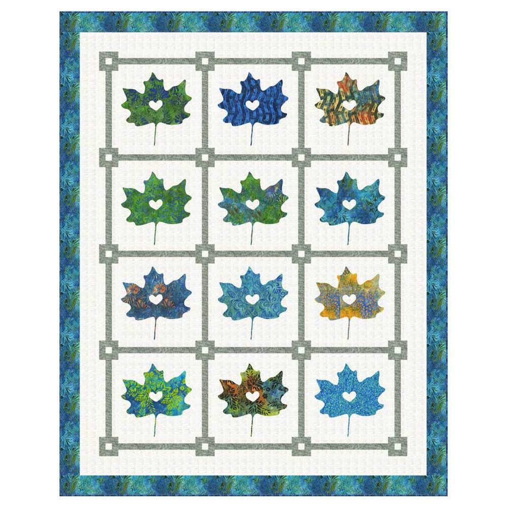 Anthology Fabrics - Fall in Love Quilt pattern - FREE download
