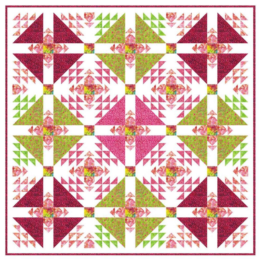 Anthology Fabrics - Botanical Petals Quilt pattern - FREE download