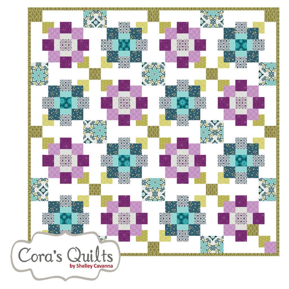 Benartex - Violette Quilt pattern - FREE download