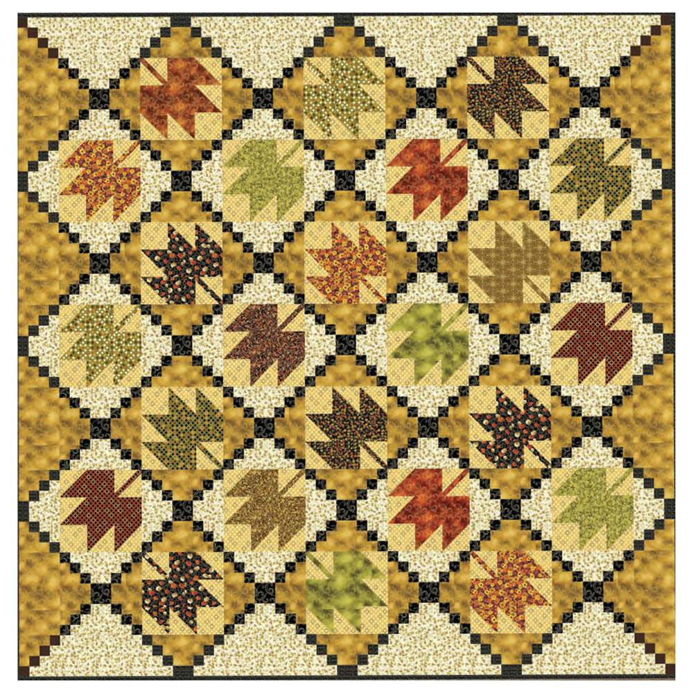 Benartex - Turning A New Leaf Quilt pattern - FREE download