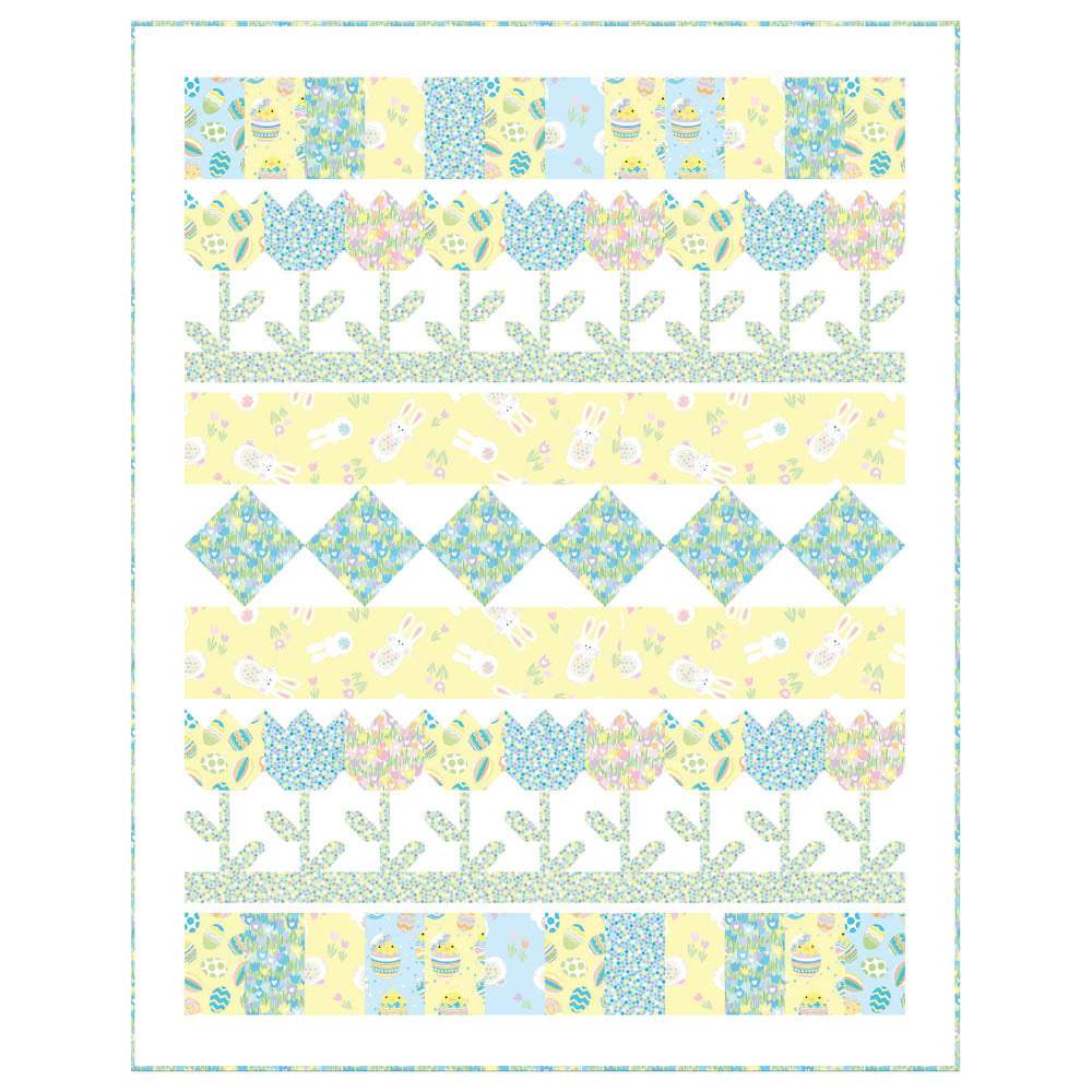 Benartex - Tulip Time Quilt pattern - FREE download