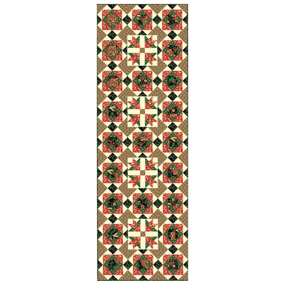 Benartex - The First Noel Runner pattern - FREE download