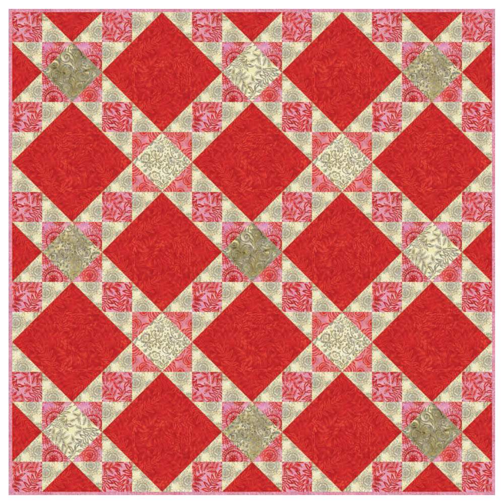 Benartex - My Sweet Love Quilt pattern - FREE download
