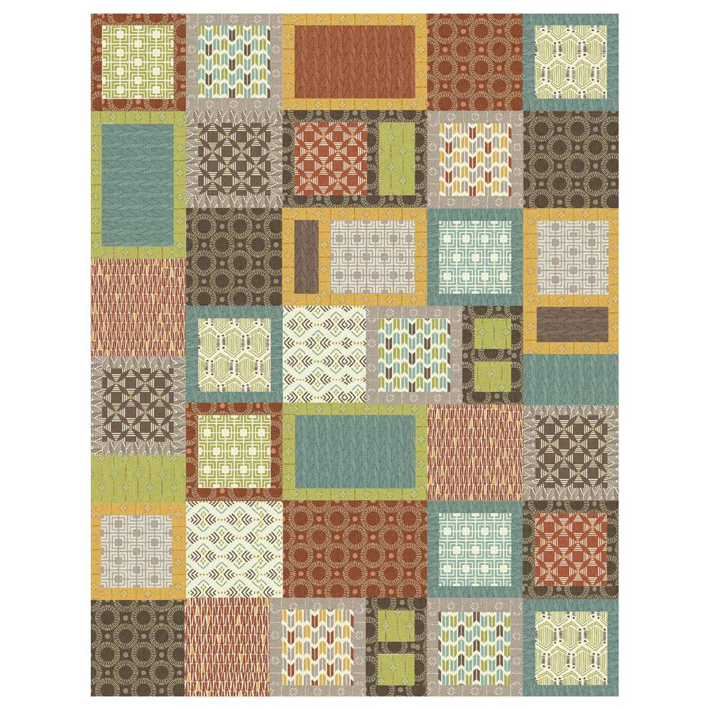 Benartex - Modern Victoria Quilt pattern - FREE download