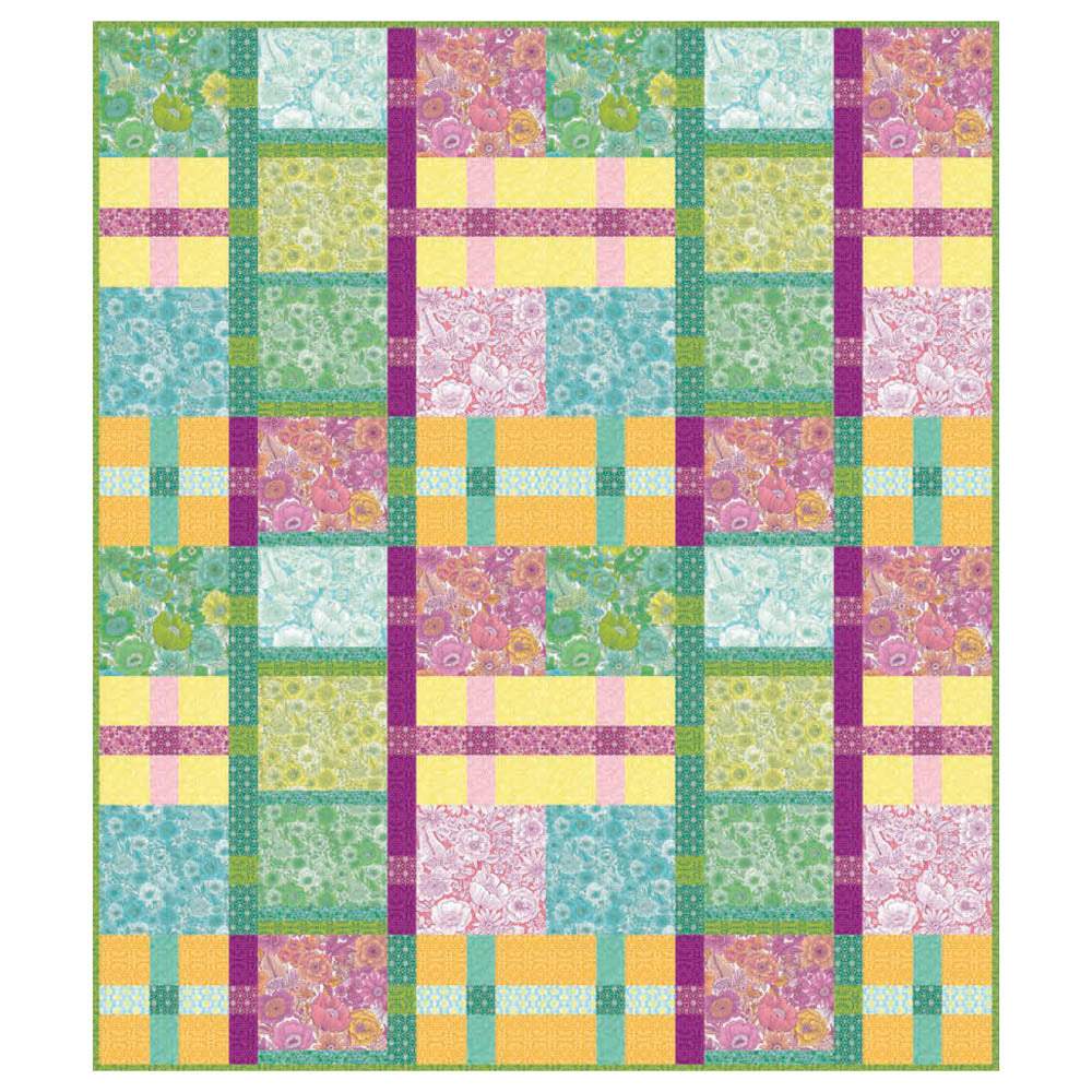 Benartex - Liberty Woven Quilt pattern - FREE download
