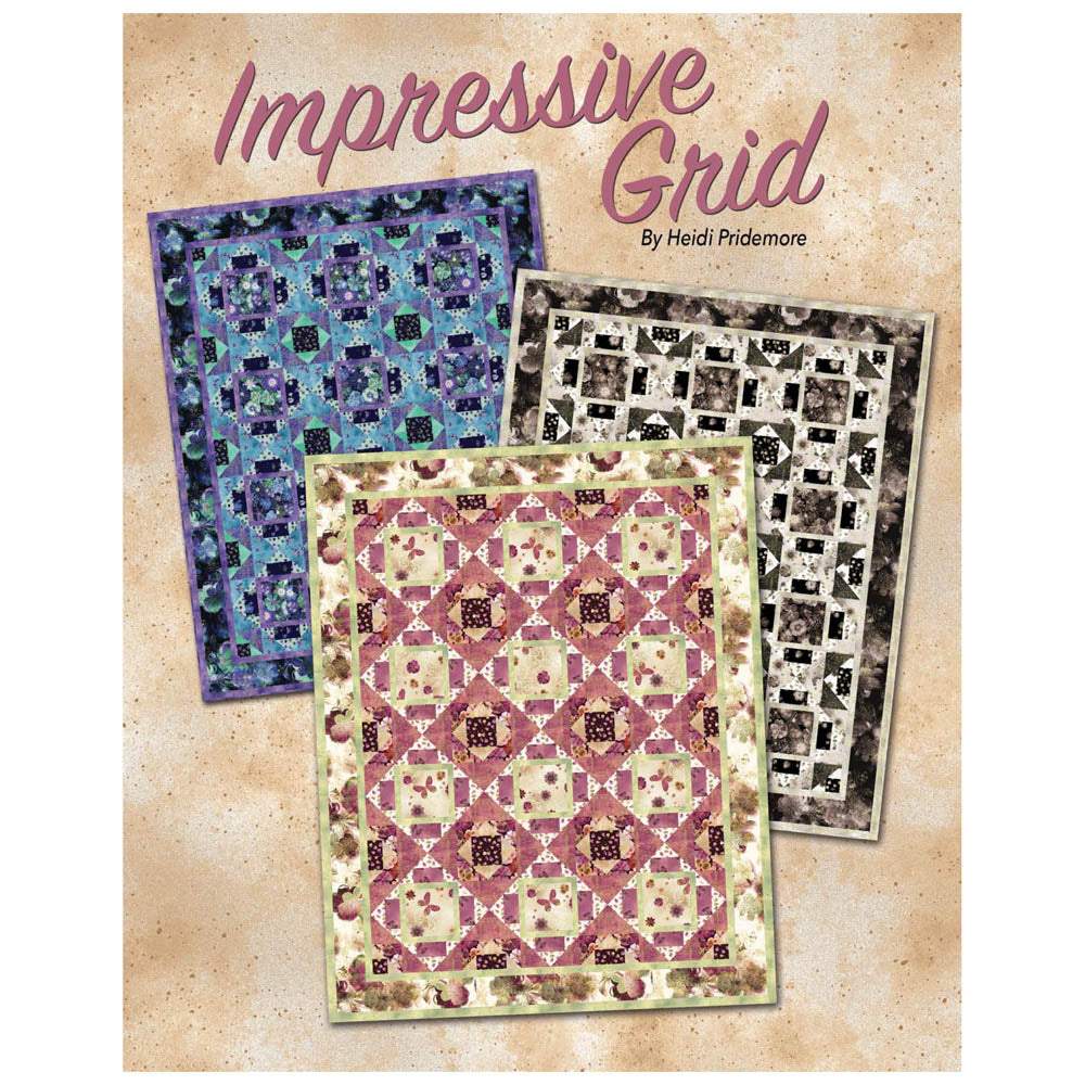 Benartex - Impressive Grid Quilt pattern - FREE download
