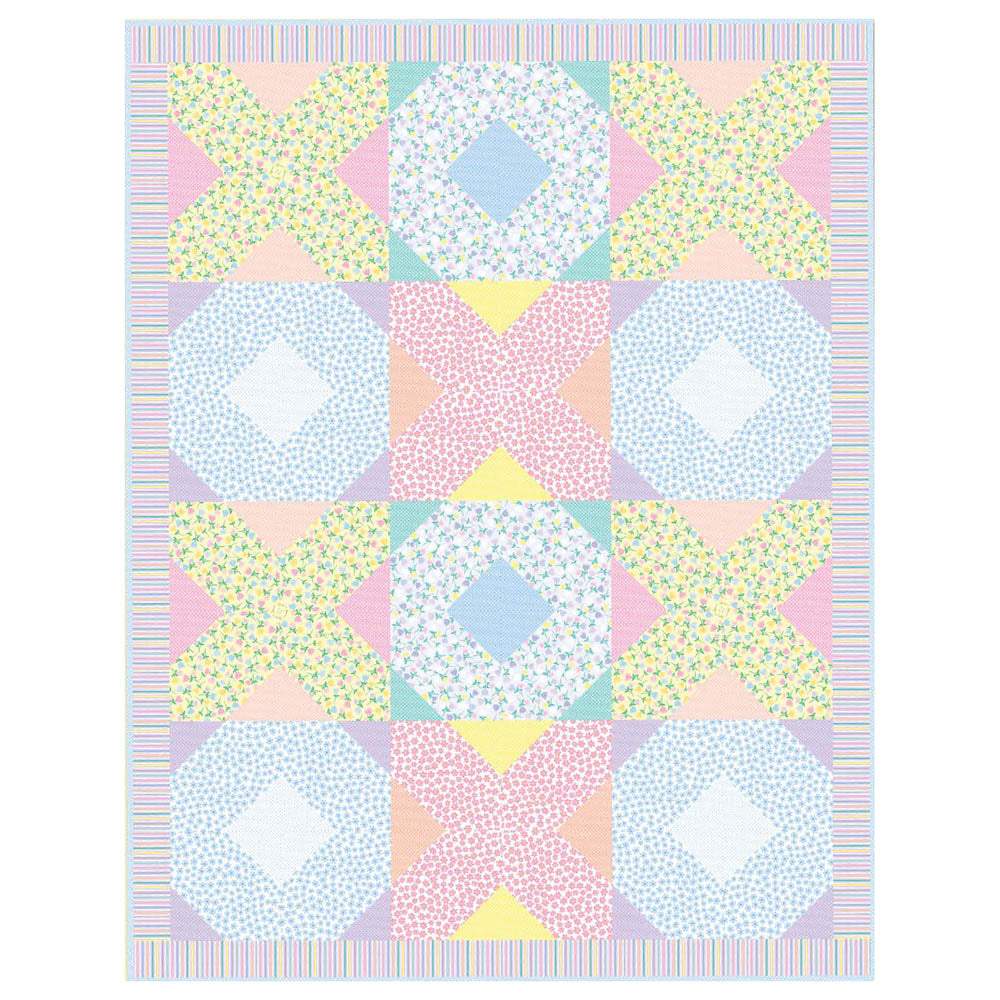 Benartex - Hugs and Kisses Quilt pattern - FREE download