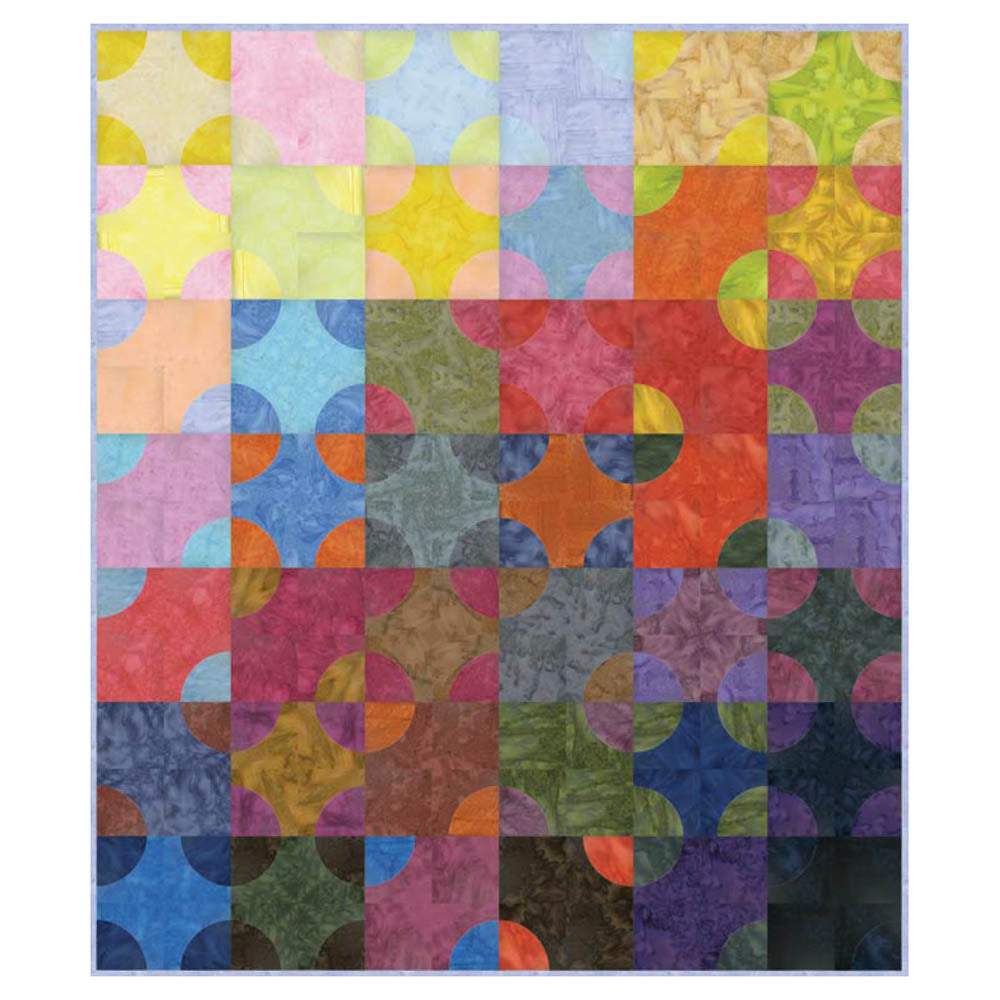 Benartex - Dreaming of Hue Quilt pattern - FREE download