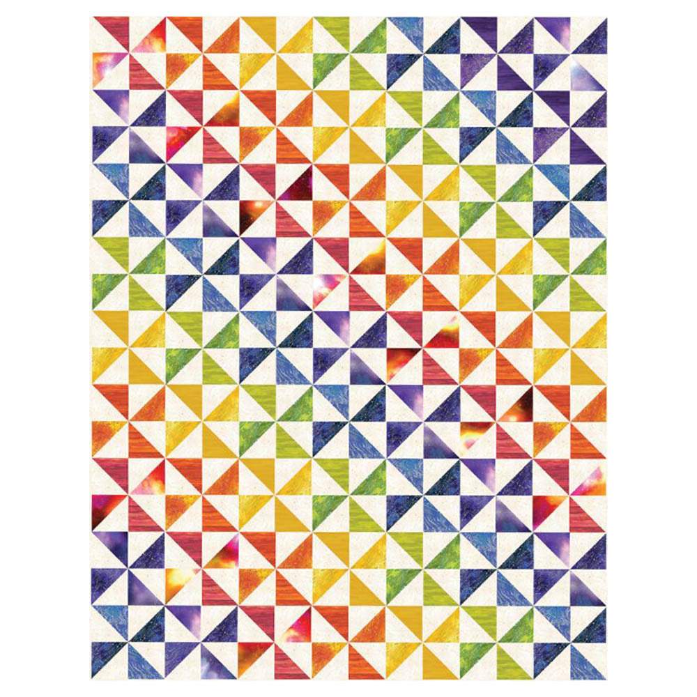 Benartex - Color Wheel Quilt pattern - FREE download