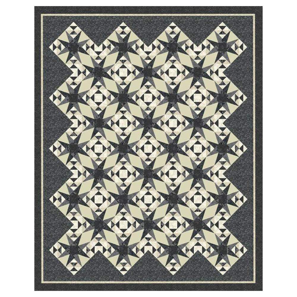 Benartex - Circling Stars Quilt pattern - FREE download