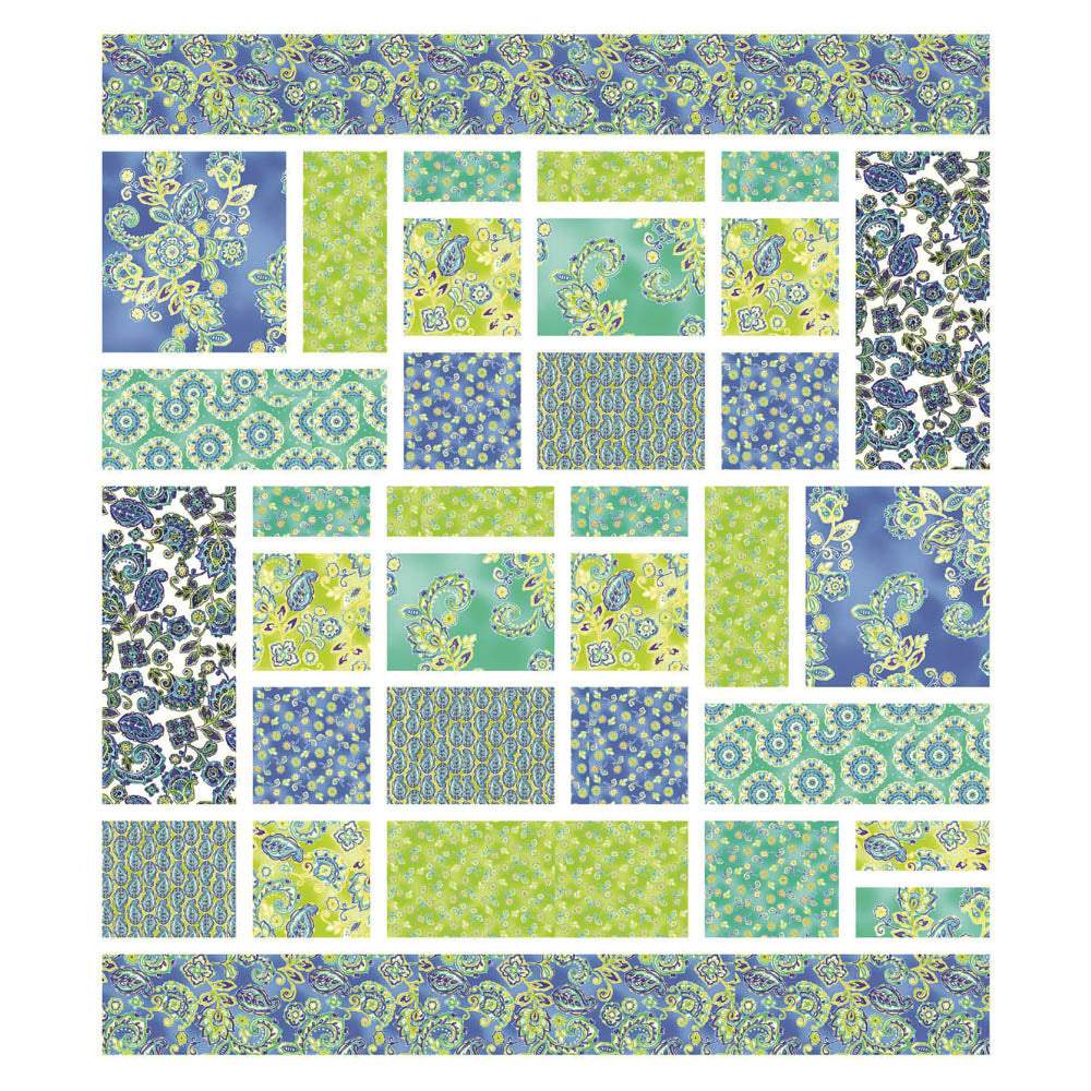 Benartex - Balos Beach Quilt pattern - FREE download