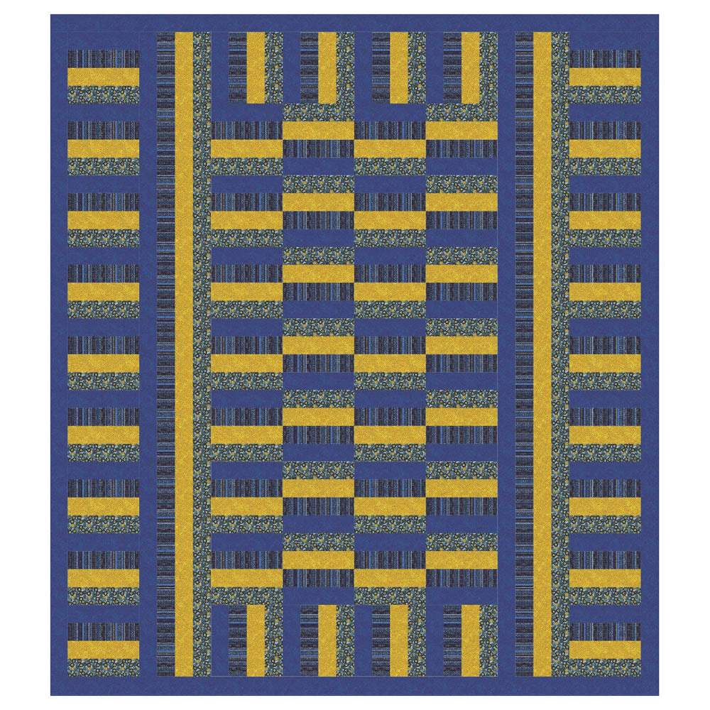 Benartex - Rebirth Queen Quilt Pattern - FREE download