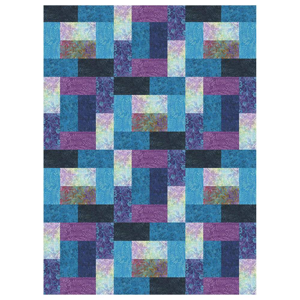 Benartex - Purple Prose Quilt Pattern - FREE download