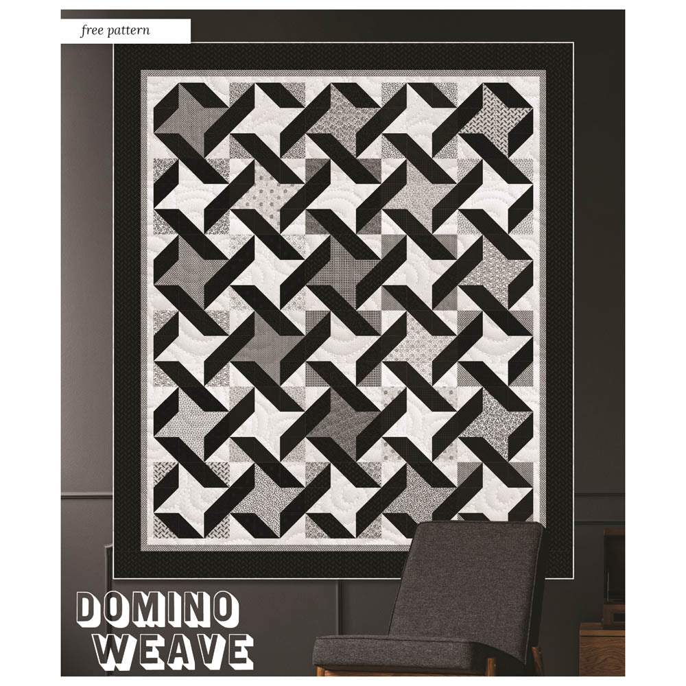 Benartex - Domino Weave Pattern - FREE download