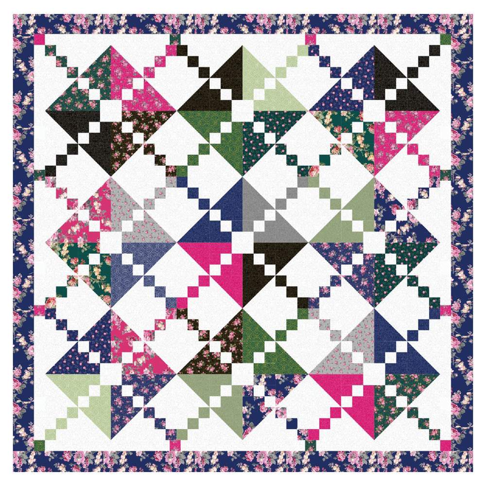 Benartex - Climbing Roses Pattern - FREE download
